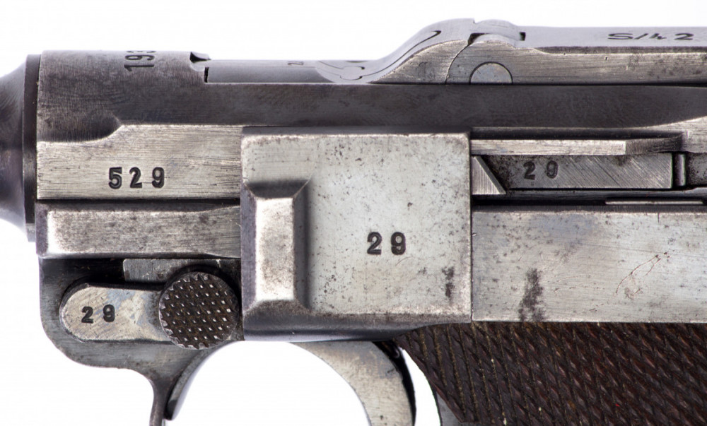 Pistole Mauser P08 č.3