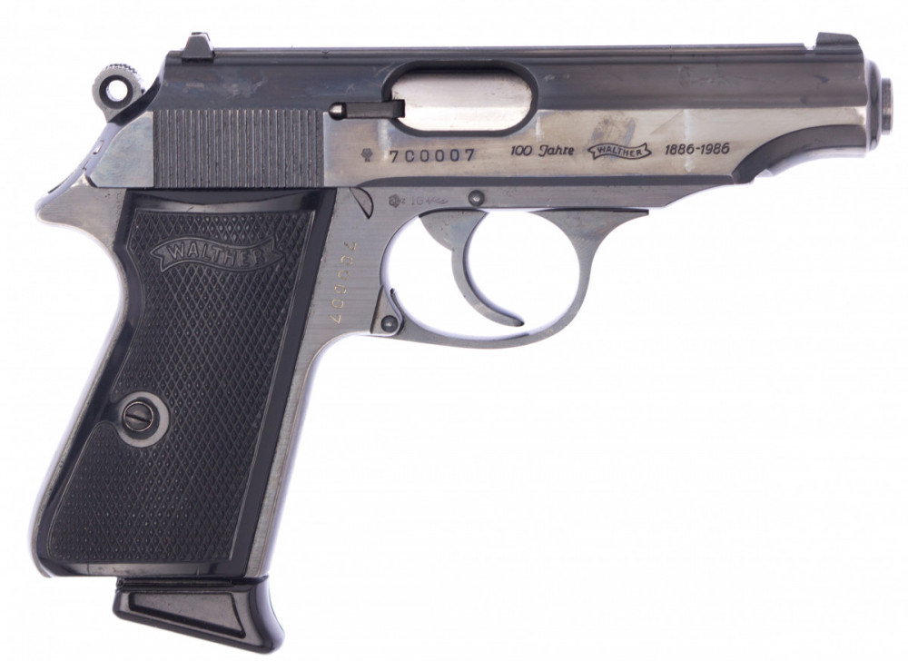 Pistole Walther PP - edice 100 jahre KOMISE č.1
