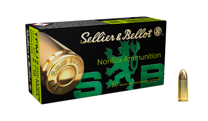 Náboje Sellier Bellot 9mm Luger TFMJ NonTox