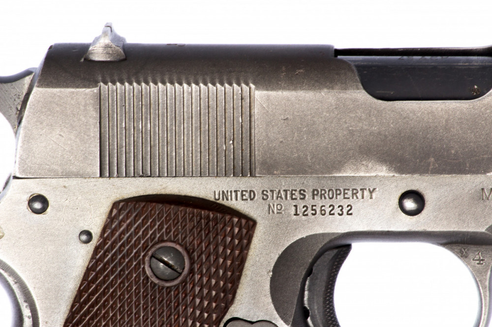 Pistole Ithaca  M1911A1 č.4