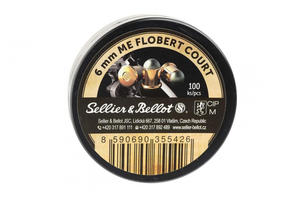 Náboje 6mm Flobert (S&B)