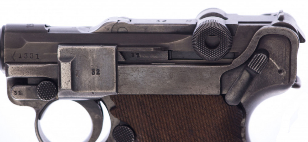 Pistole samonabíjecí Mauser P08 č.4
