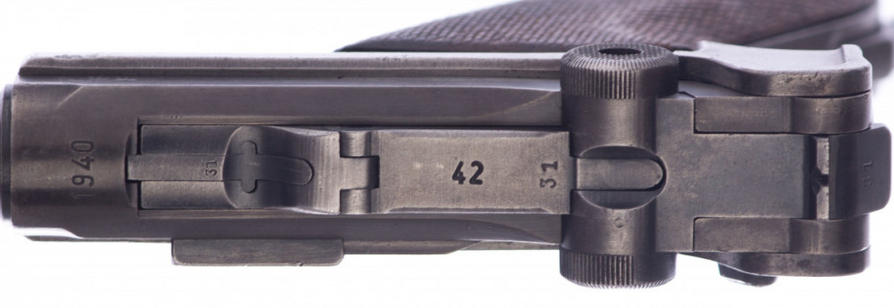 Pistole samonabíjecí Mauser P08 č.5