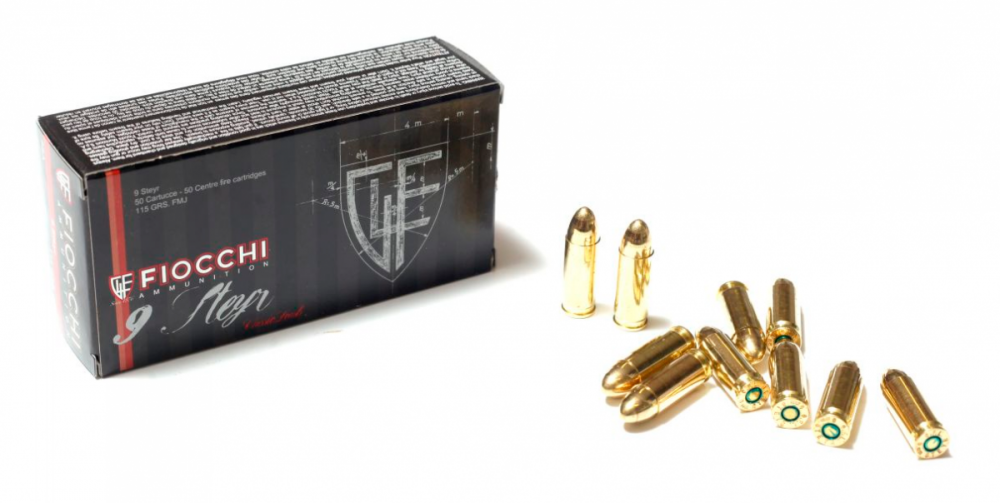 Náboje 9mm Steyr FMJ (FIOCCHI) č.1