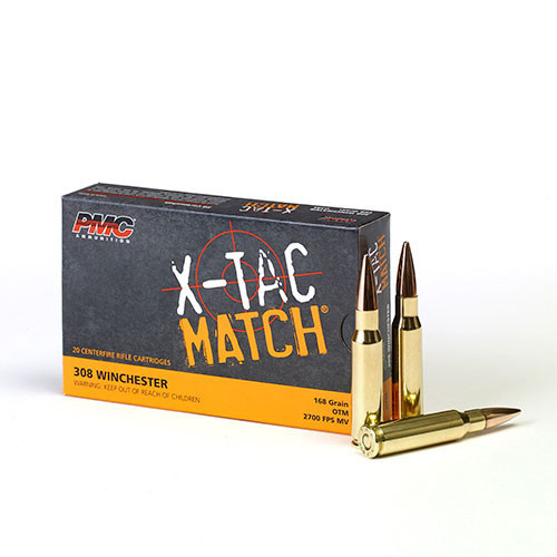Náboje PMC .308 Win OTM 168grs. X-TAC Match č.1