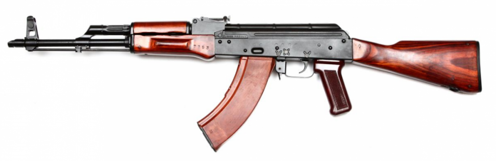 Samonabíjecí puška  AKM + příslušenství č.1