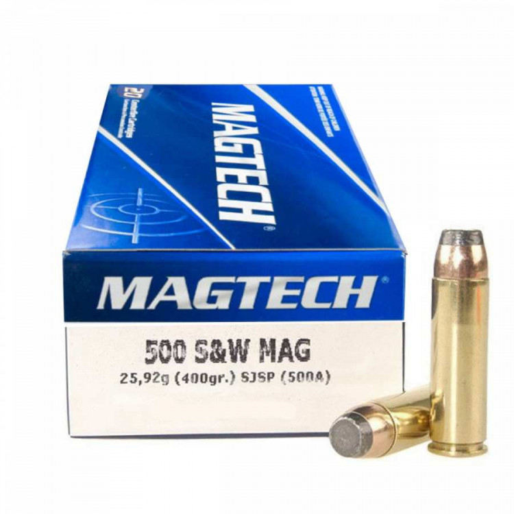 Náboje .500 S&W (Magtech)