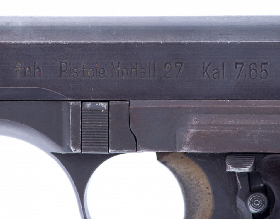 Pistole samonabíjecí ČZ vz. 27 č.3