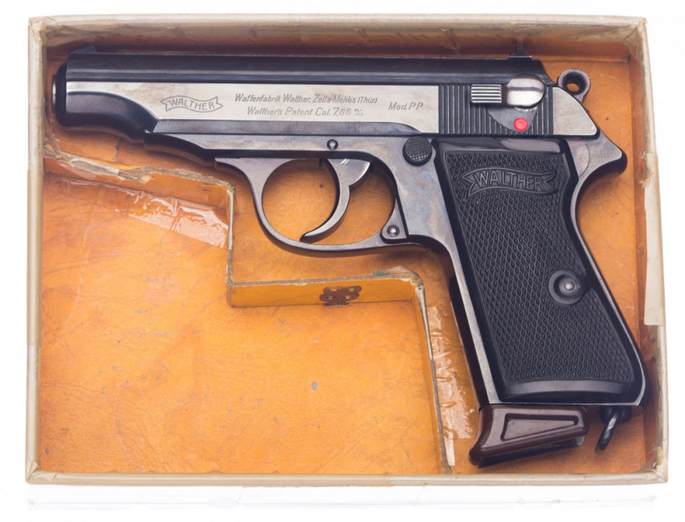 Pistole samonabíjecí Walther PP 7,65Br. č.3
