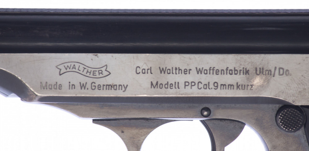 Pistole Walther PP 9mm Br. č.4