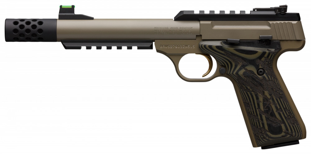 Pistole samonabíjecí Browning BUCK MARK Plus FDE č.1