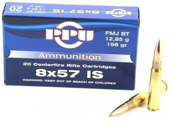 Náboje 8x57 IS 198gr (PPU)