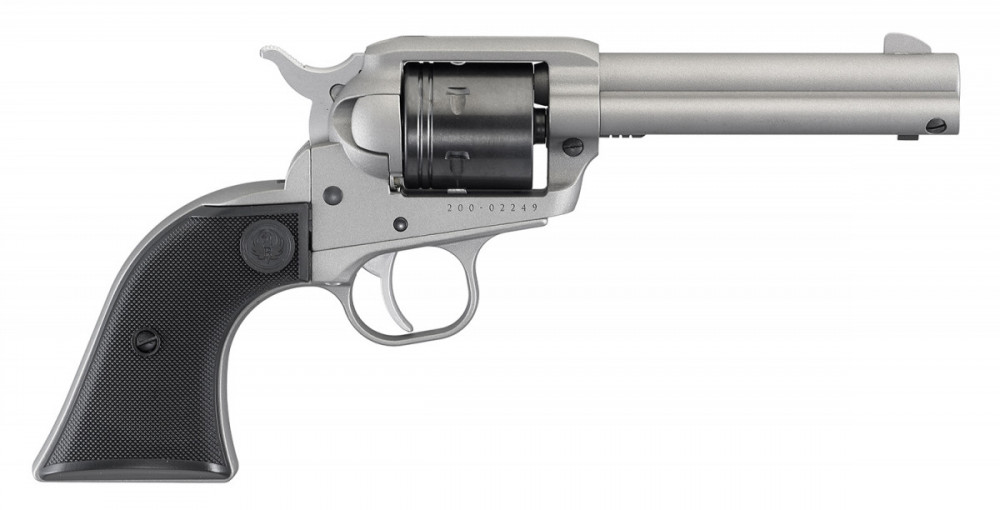 Revolver Ruger Wrangler .22 LR  -Silver Cerakote č.4