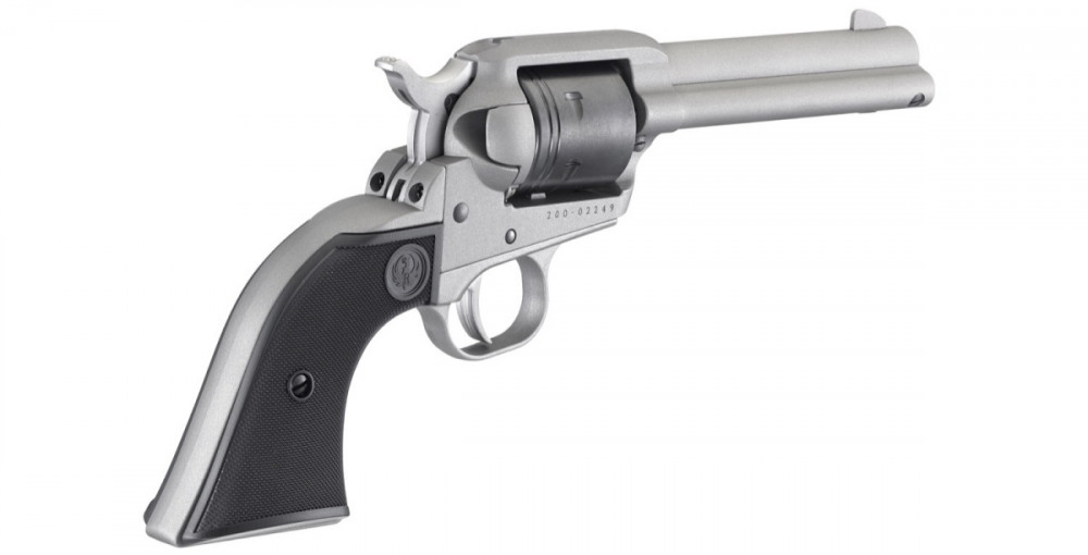 Revolver Ruger Wrangler .22 LR  -Silver Cerakote č.6