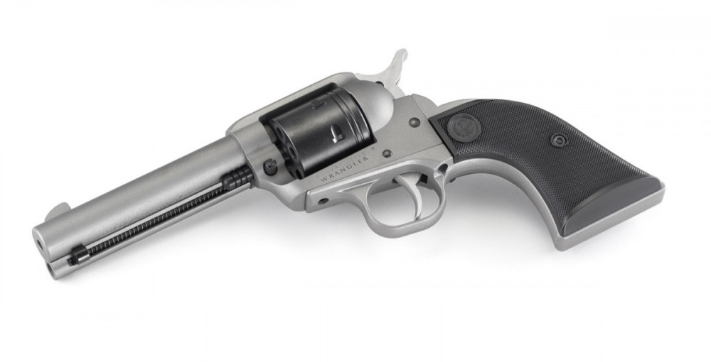 Revolver Ruger Wrangler .22 LR  -Silver Cerakote č.2