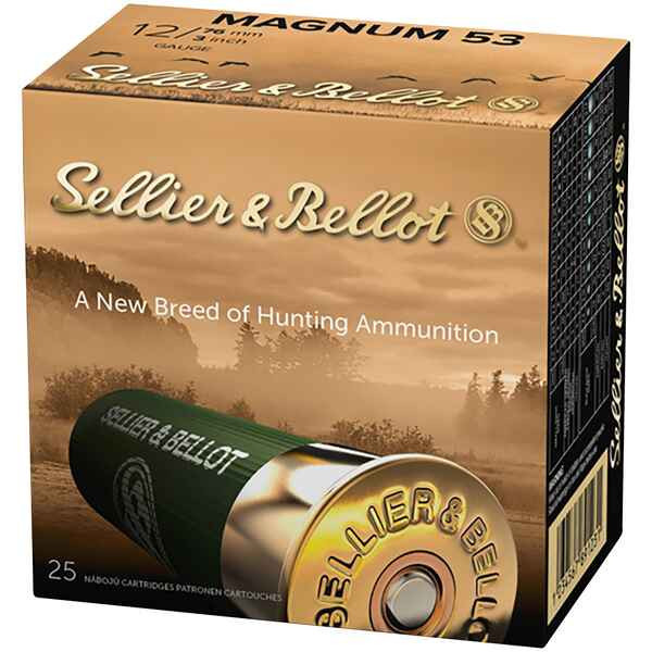 Náboje Sellier&Bellot 12/76 MAGNUM 53,0 - 3,0 mm
