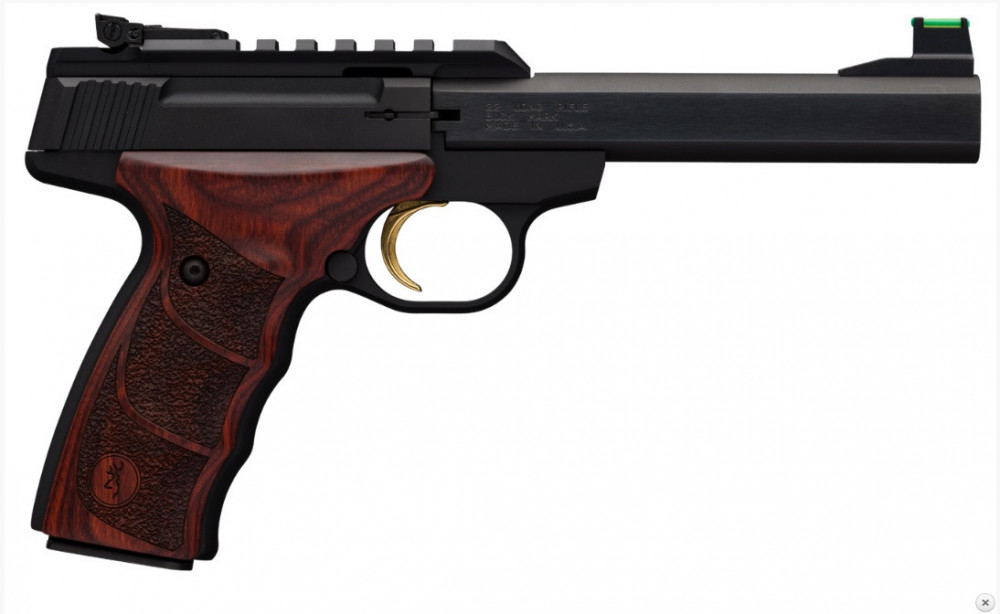 Pistole Browning BUCK MARK Plus Rosewood UDX č.1