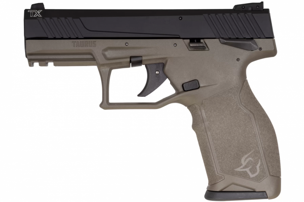 Pistole samonabíjecí Taurus TX22 4" .22 LR - FDE