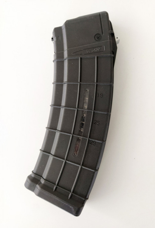 Polymerový zásobník s okénkem pro AK-74 cal.5,45x39 - 30 ran