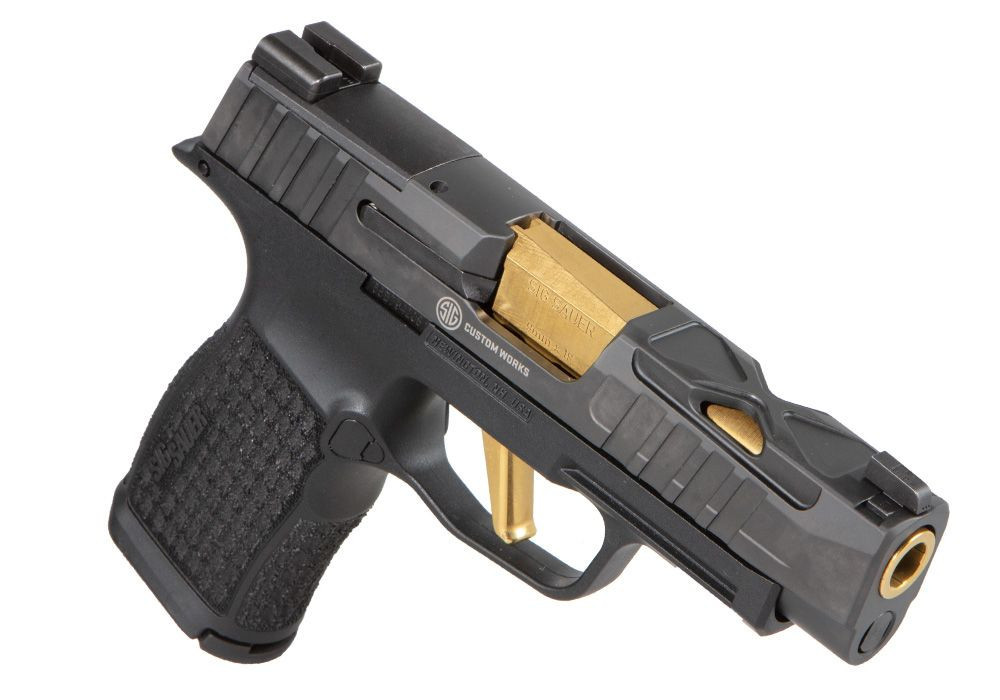 Pistole samonabíjecí Sig Sauer P365 XL SPECTRE Golden Finish, 9mm Luger č.4