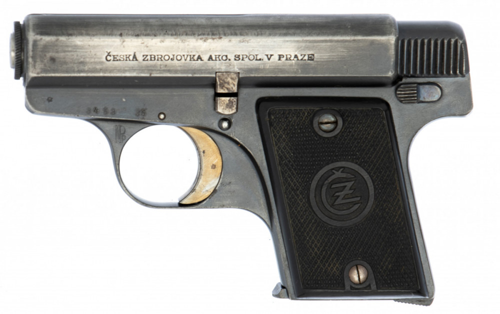 Pistole samonabíjecí CZ Model 22 - 6,35 Browning č.1