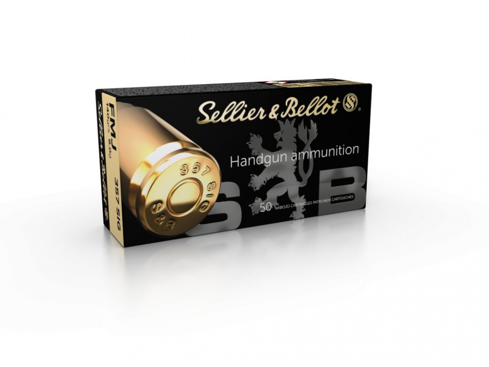 Náboje .357 SIG Sellier & Bellot č.1