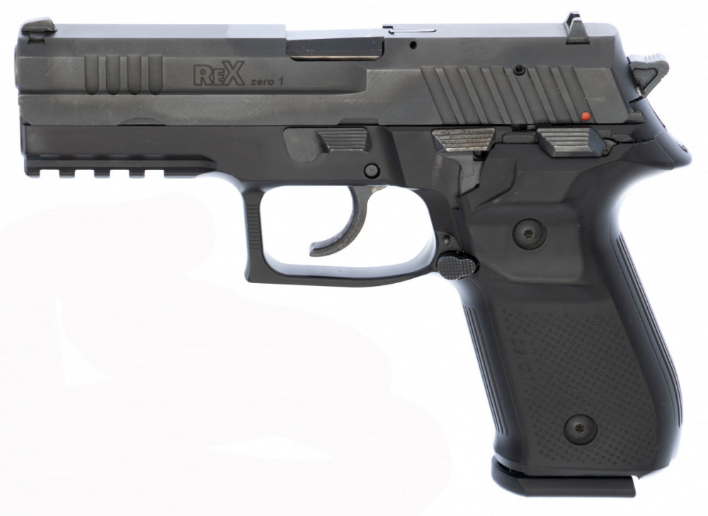 Pistole samonabíjecí REX Zero 1 barva černá - použitá č.1