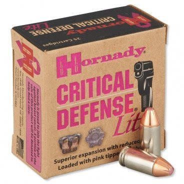 Náboje Hornady Critical Defense Lite, 9mm Luger FTX, 100grs č.1