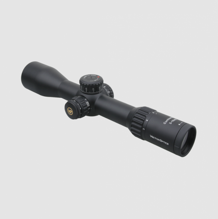Puškohled VECTOR CONTINENTAL 34MM Riflescope 3-18X50 FFP č.4