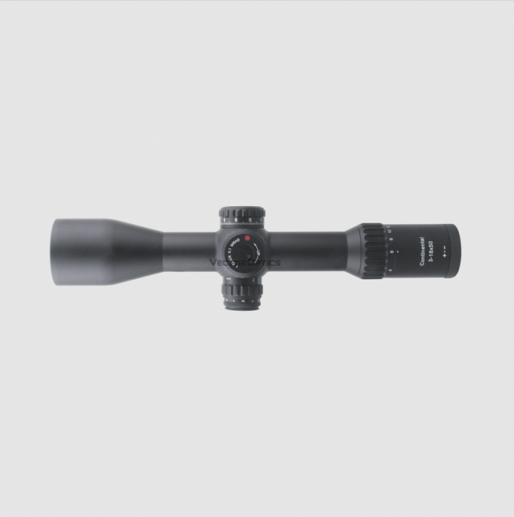 Puškohled VECTOR CONTINENTAL 34MM Riflescope 3-18X50 FFP č.6
