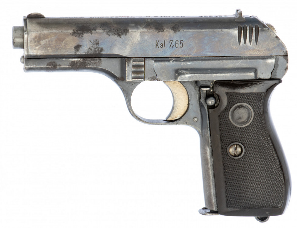 Pistole samonabíjecí ČZ vz. 27 OS-ČSD č.1