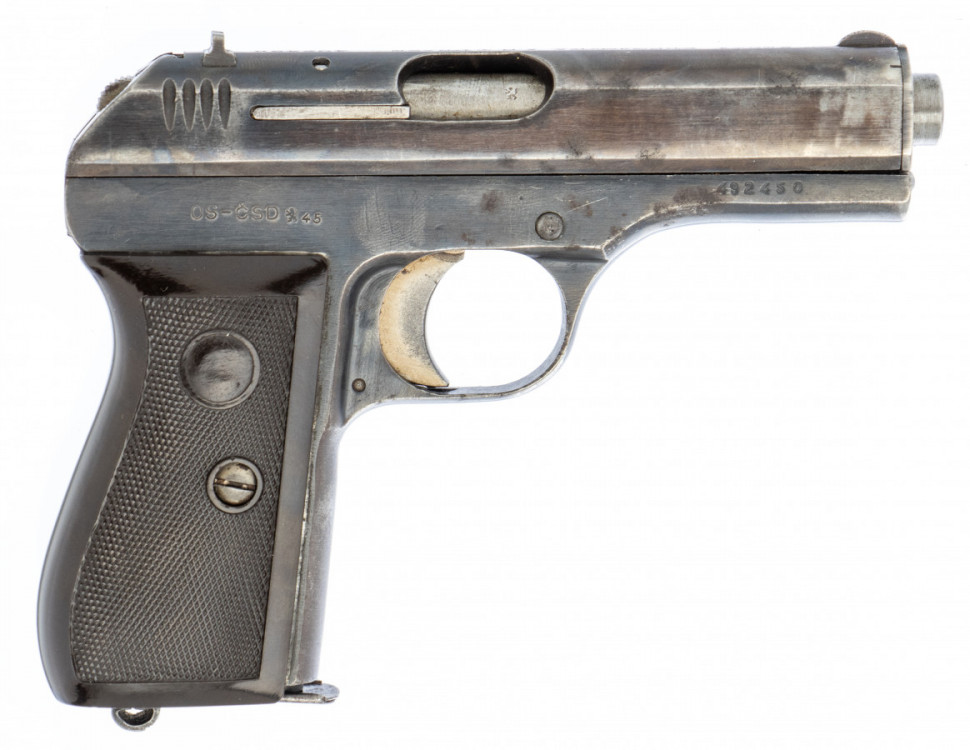 Pistole samonabíjecí ČZ vz. 27 OS-ČSD č.2