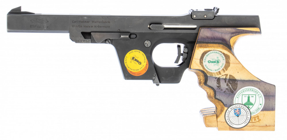Pistole Walther GSP 22LR/32S&W č.1