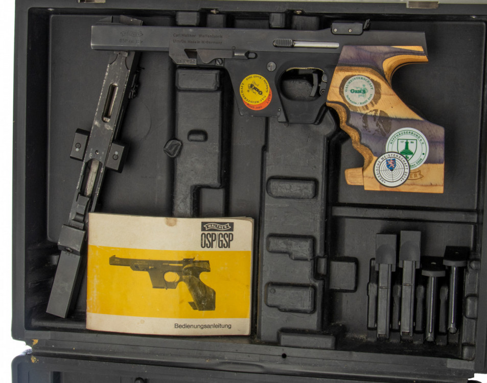 Pistole Walther GSP 22LR/32S&W č.3