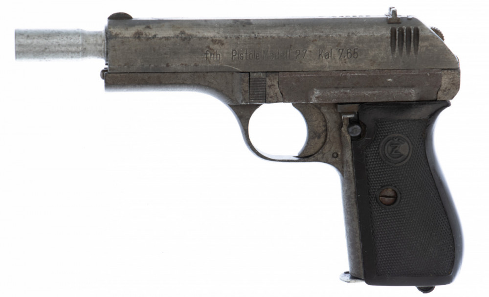 Pistole samonabíjecí CZ Modell 27 Sonderlauf č.1