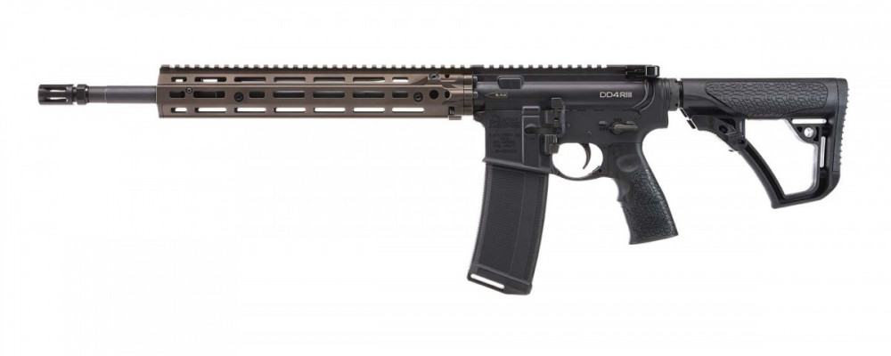 Puška samonabíjecí Daniel Defense DD4 RIII M-lok 16" cal .223 rem