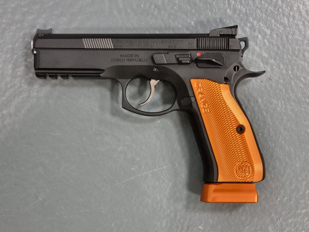 Samonabíjecí pistole CZ 75 SP-01 SHADOW ORANGE - KOMISE č.1