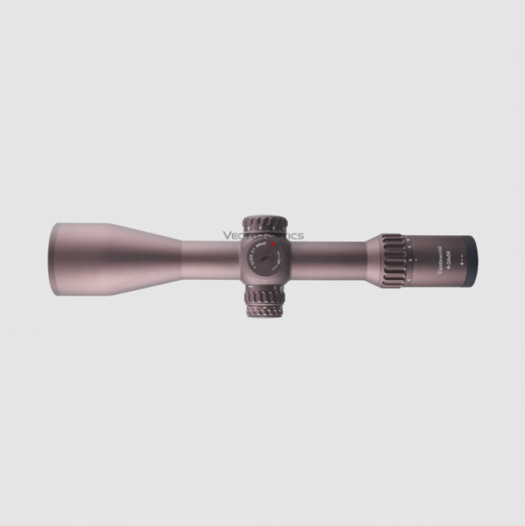 Puškohled VECTOR CONTINENTAL 34MM Riflescope 4-24X56 FFP - FDE č.3