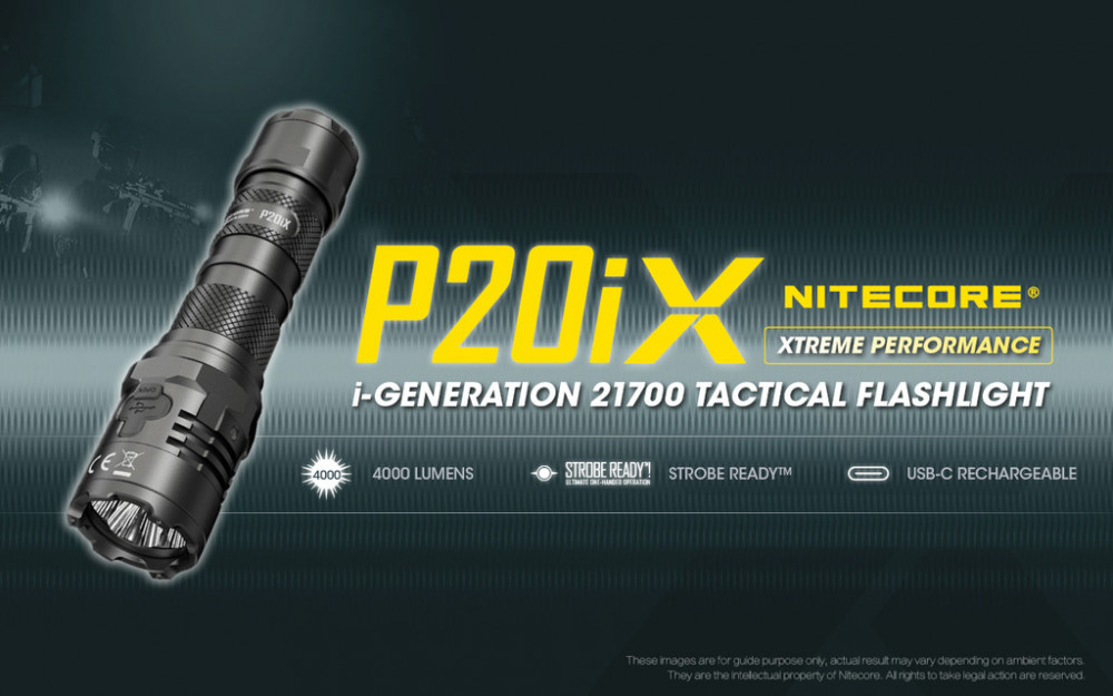 Taktická svítilna NITECORE P20iX - 4000lm č.6