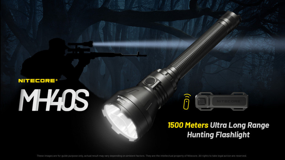 Taktická svítilna NITECORE MH40S - 1500lm č.6