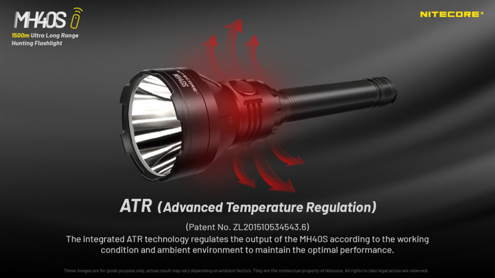 Taktická svítilna NITECORE MH40S - 1500lm č.21