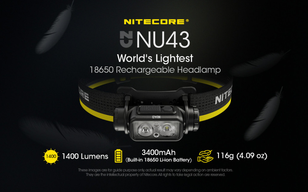 Čelovka NITECORE NU43 - 1400lm č.6