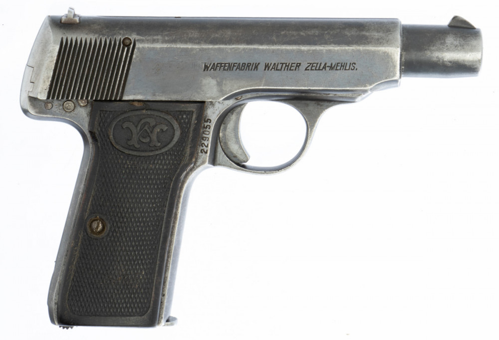 Pistole samonabíjecí Walther mod. 4 - 7,65Br. - KOMISE č.2
