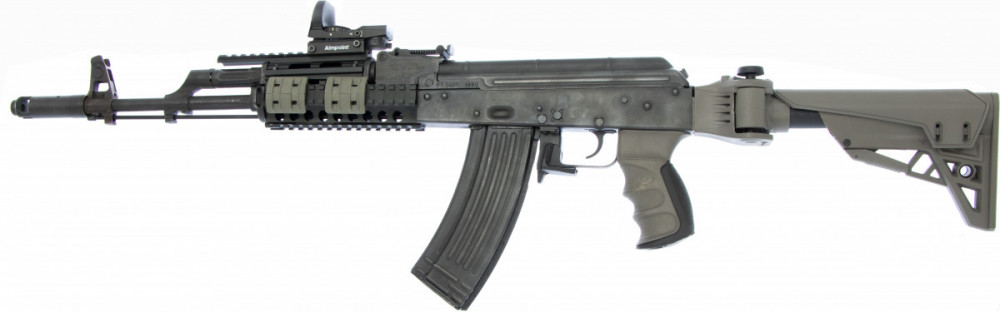 Samonabíjecí puška Romak AK74 - KOMISE č.1