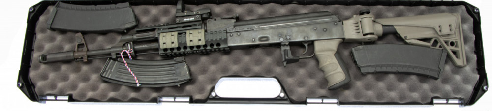 Samonabíjecí puška Romak AK74 - KOMISE č.4