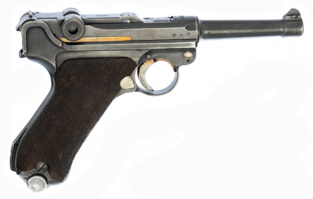 Pistole samonabíjecí Mauser P08 + Pouzdro - KOMISE č.2