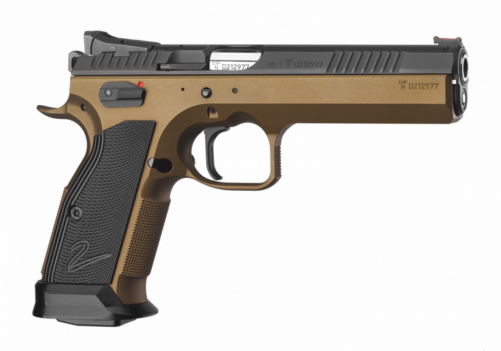 Samonabíjecí pistole CZ 75 TS 2 Deep Bronze - 9mm Luger č.2