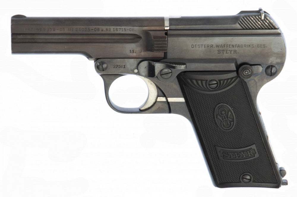 Pistole samonabíjecí Steyr 1909 - 7,65 Browning č.1