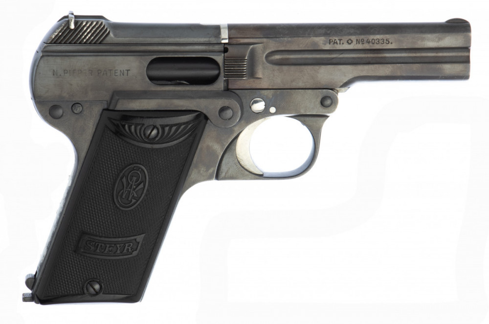 Pistole samonabíjecí Steyr 1909 - 7,65 Browning č.2
