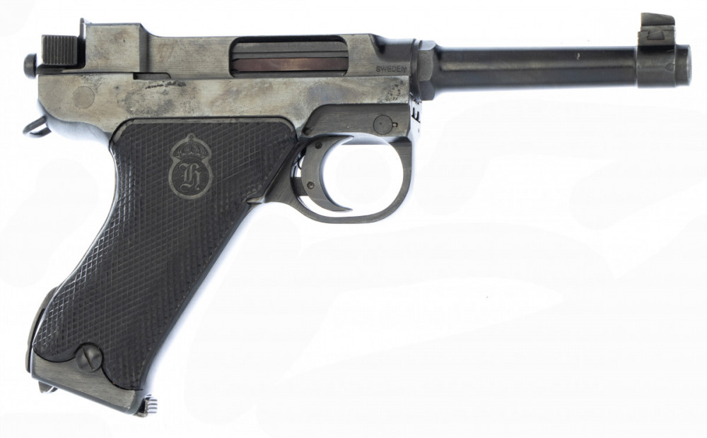 Pistole samonabíjecí Husqvarna M40 + pouzdro - KOMISE č.2